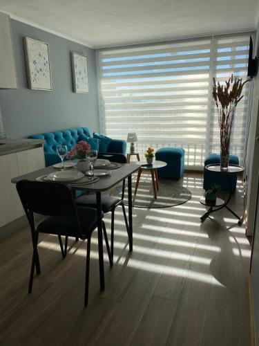 Un lugar para sentarse en Cómodo departamento céntrico