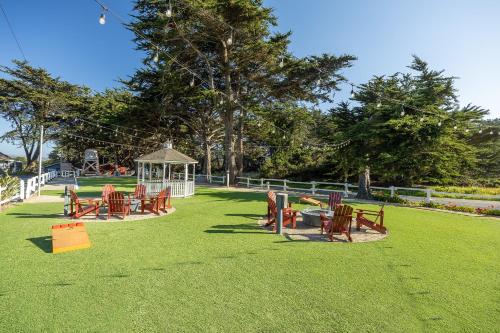 Zahrada ubytování Oceanpoint Ranch