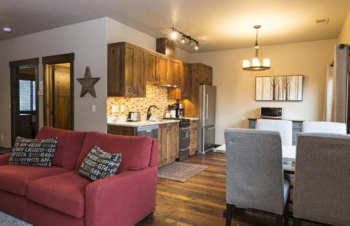 Η κουζίνα ή μικρή κουζίνα στο Cana Loft 301