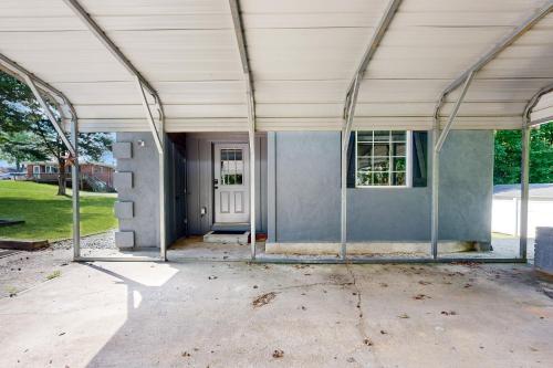 an empty room of a building with the front door at Morganton Escape in Morganton