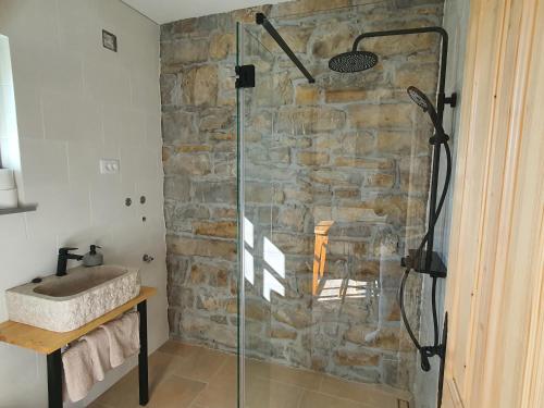 Ένα μπάνιο στο ECO FARM apartman MARIMA