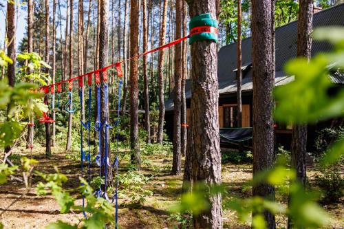 Zahrada ubytování Frono nad Bugiem - dom na wynajem