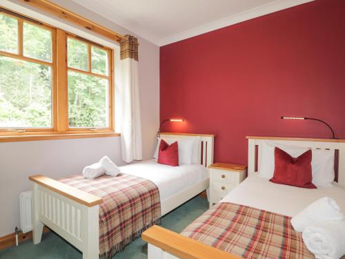 Katil atau katil-katil dalam bilik di Rossie Lodge