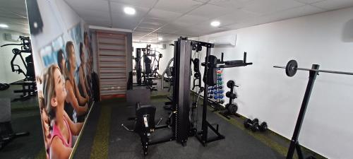 Γυμναστήριο ή/και όργανα γυμναστικής στο Flat Brisa - Hotel Mercure Navegantes