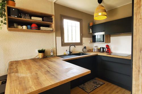 Lumineux appartement avec vue sur mer