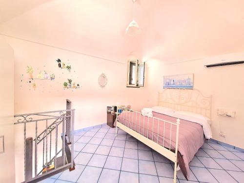 Ένα ή περισσότερα κρεβάτια σε δωμάτιο στο La casa di Judith