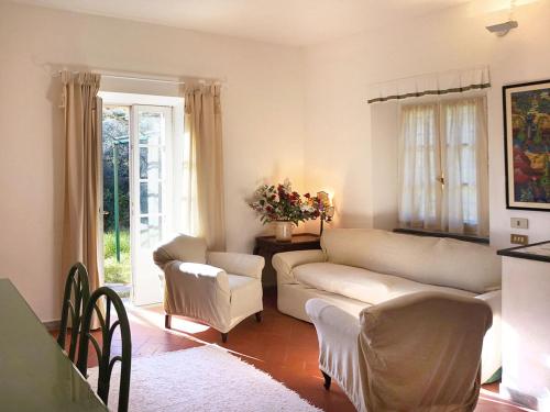 Ruang duduk di Agriturismo Poggio la Fioraia