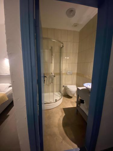 Koupelna v ubytování Çakir Bey Hotel