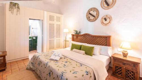 Posteľ alebo postele v izbe v ubytovaní Finca las Chozas Antequera - La Joya by Ruralidays
