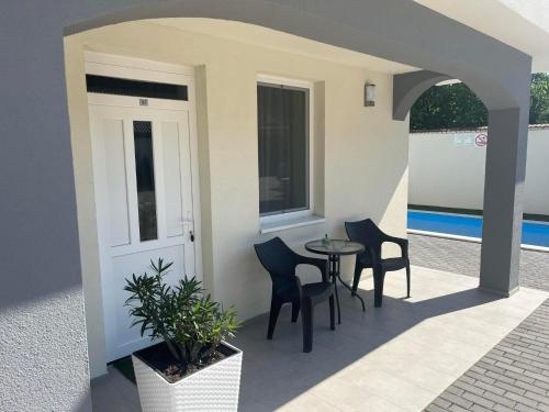 Πισίνα στο ή κοντά στο Brill Hotel Békéscsaba