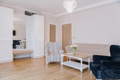 Posezení v ubytování Impresamente Art Hotel