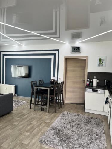 Kuchyň nebo kuchyňský kout v ubytování Apartment Ari