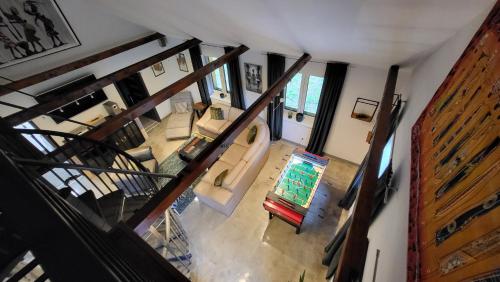 TV a/nebo společenská místnost v ubytování Apartmány pod Prašivou