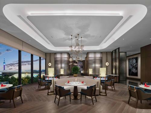 Zona de estar de Hilton Changshu