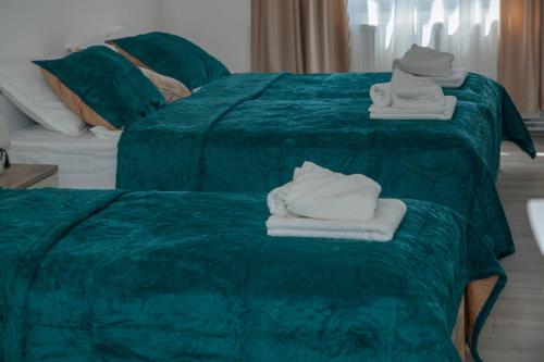 Krevet ili kreveti u jedinici u okviru objekta Apartmani Rosica