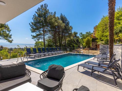Πισίνα στο ή κοντά στο Villa Visum Mare Tribus by Interhome