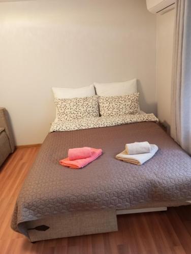 Postel nebo postele na pokoji v ubytování Jurgvita