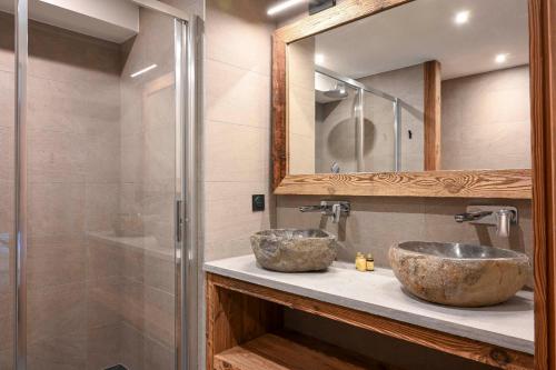 Phòng tắm tại Apartment Pinnacle