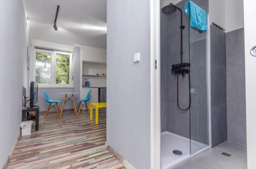 Kúpeľňa v ubytovaní Malena rooms