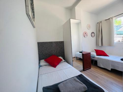 Postel nebo postele na pokoji v ubytování Apartamentos Playa
