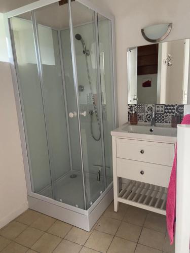 Koupelna v ubytování Rose Cottage