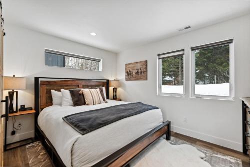 Una cama o camas en una habitación de Quarry B23