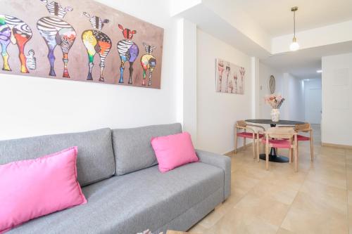 Χώρος καθιστικού στο El sueño de Mauro