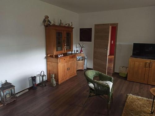 Η κουζίνα ή μικρή κουζίνα στο schön eingerichtet Wohnung