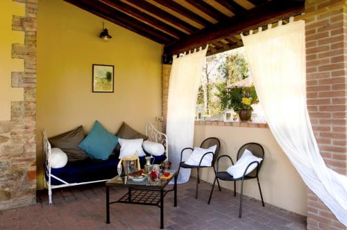 Χώρος καθιστικού στο Agriturismo Sant'illuminato