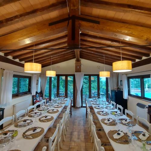 Εστιατόριο ή άλλο μέρος για φαγητό στο Agriturismo Sant'illuminato