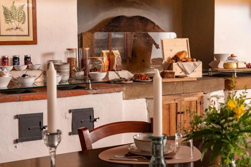 Cibo presso il bed & breakfast o nelle vicinanze
