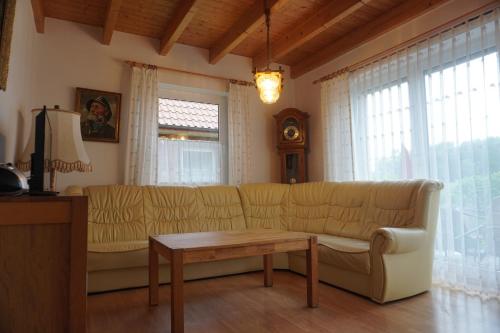 Ruang duduk di Alcor Hotel Feriendorf an der Ostsee