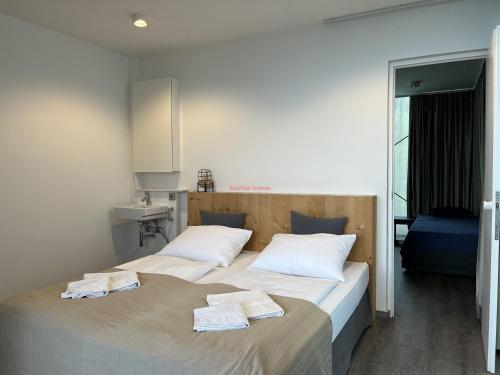 Ένα ή περισσότερα κρεβάτια σε δωμάτιο στο Holidayhome Elza