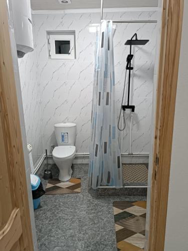 Koupelna v ubytování Тосор Hоuse AJ