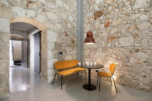 Posezení v ubytování ISONZO SUITES