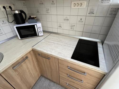 Η κουζίνα ή μικρή κουζίνα στο Studio apartment Welcome