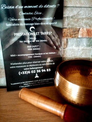a ticket for a cigar and a rolling pin at La grange de la petite souris in Bouxwiller