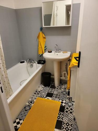 Salle de bains dans l'établissement Le clos des lilas - Vitry sur Seine