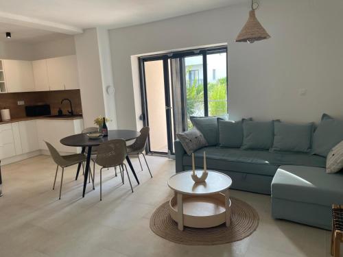 Ruang duduk di Apartments Ula