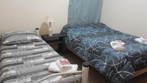 Voodi või voodid majutusasutuse Casa el Bahual toas