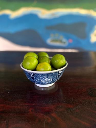 別荘の敷地内または近くでの食事または食べ物