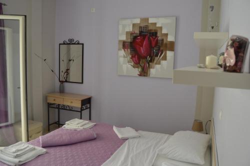 Postel nebo postele na pokoji v ubytování Villa Elena