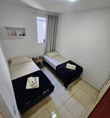 Katil atau katil-katil dalam bilik di Apartamento 3 quartos!