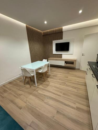 Dapur atau dapur kecil di Praia Guest House 1