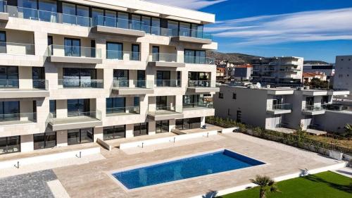 Seaside apartments with a swimming pool Seget Donji, Trogir - 22929