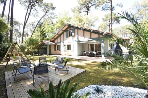 Marcassins - Hossegor belle villa landaise avec grand jardin location vacances