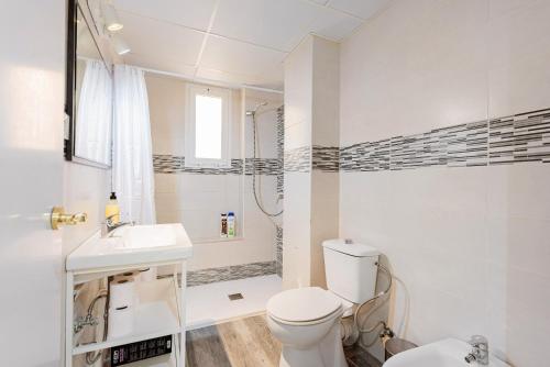 Koupelna v ubytování Malaga centro