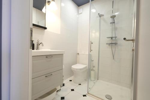 Ένα μπάνιο στο Apartments Ivana