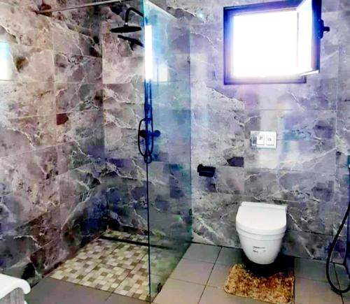 Koupelna v ubytování villa arij Djerba