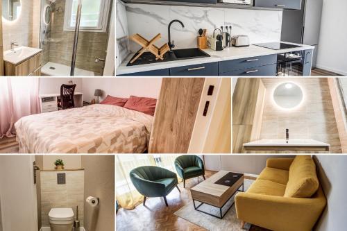 Koupelna v ubytování Suite T5 Rennes Gare - Parking privé gratuit